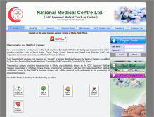 Tablet Screenshot of nationalmedicalbd.com